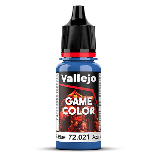 VALLEJO 72.021 GAME COLOR MAGIC BLUE ACRYLIC PAINT