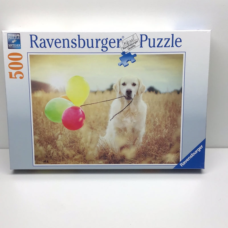 RAVENSBURGER 165858 BALLOON PARTY 500PC JIGSAW PUZZLE