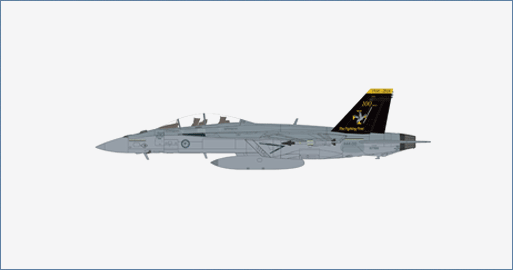 HOBBYMASTER HA5117 F/A-18F SUPER HORNET SQUADRON 100TH ANNIVERSARY A44-210 RAAF 2017 DIECAST MODEL PLANE