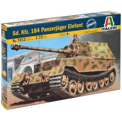 ITALERI 7012S SD. KFZ. 184 PANZER JAGER ELEFANT PLASTIC MODEL KIT