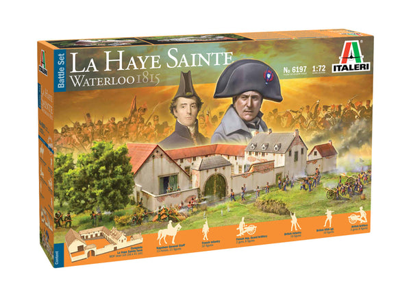 ITALERI 6197 LA HAYE SAINTE WATERLOO 1815 BATTLE SET 1/72 SCALE PLASTIC MODEL KIT