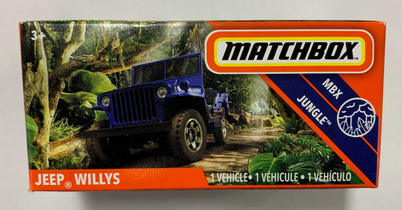 MATCHBOX GKN93 POWER GRABS HERITAGE  JEEP WILLYS 68 OF 100 JUNGLE BOXED