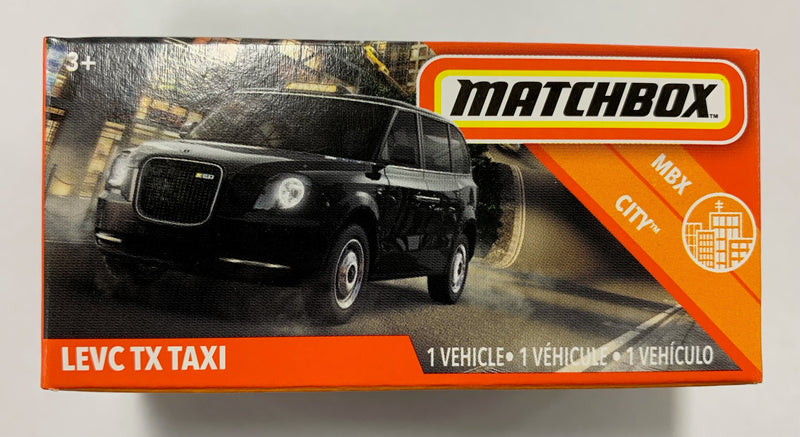 MATCHBOX GKN40 POWER GRABS HERITAGE LEVC TX TAXI 6 OF 100 CITY BOXED