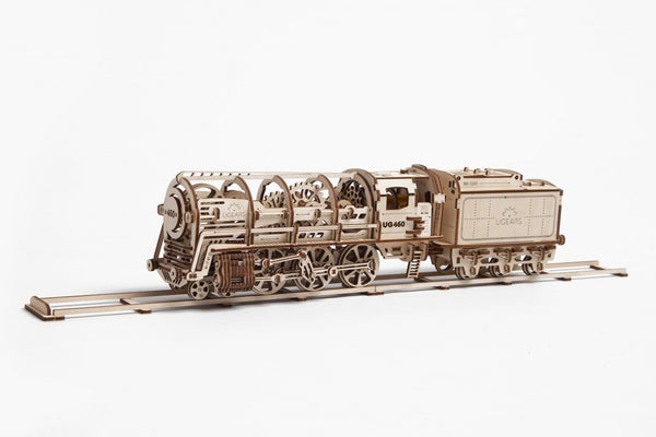 UGEARS 70012 LOCOMOTIVE WITH TENDER MECHANICAL MODELS