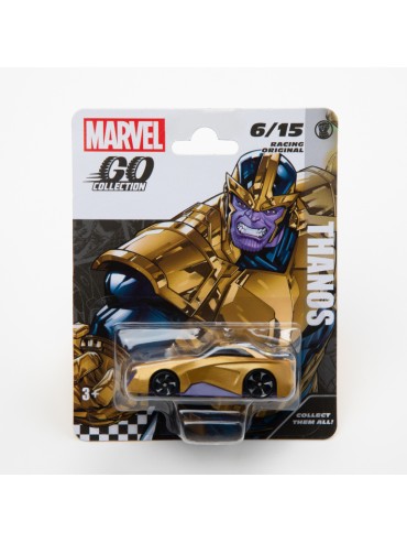 MARVEL GO COLLECTION DIECAST 1:64 RACING SERIES THANOS VEHICLE 6 OF 15