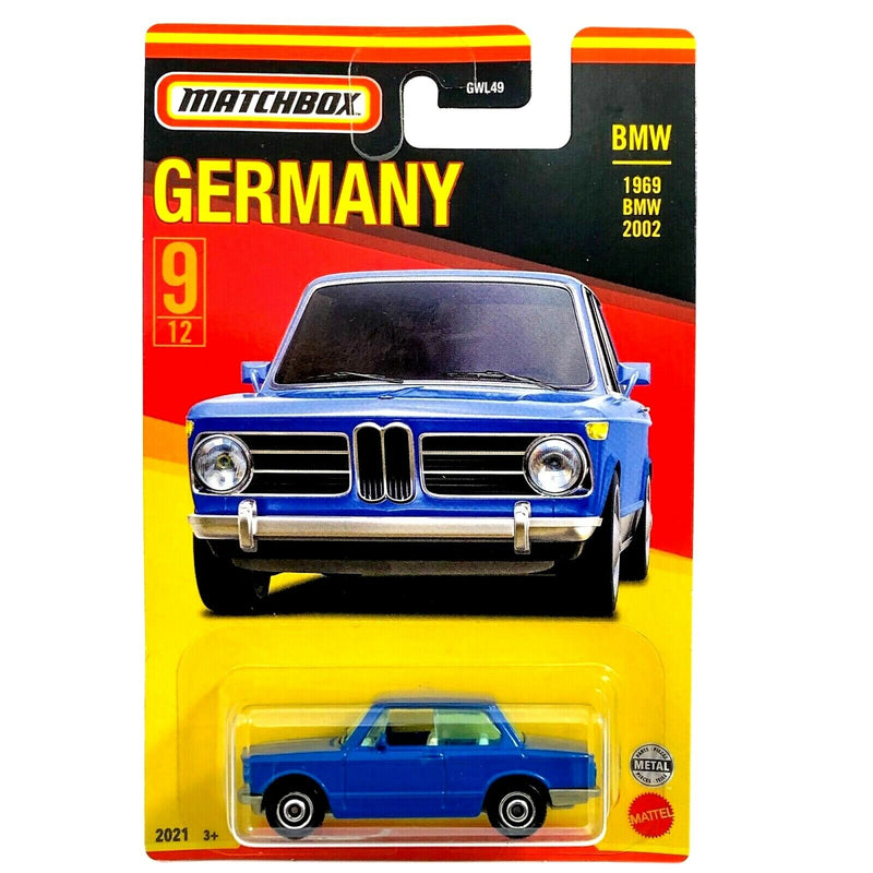 MATCHBOX GWL50 BEST OF GERMANY 1969 BMW 2002