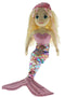 COTTON CANDY 45CM ATHENA PINK MULTI COLOURD MERMAID