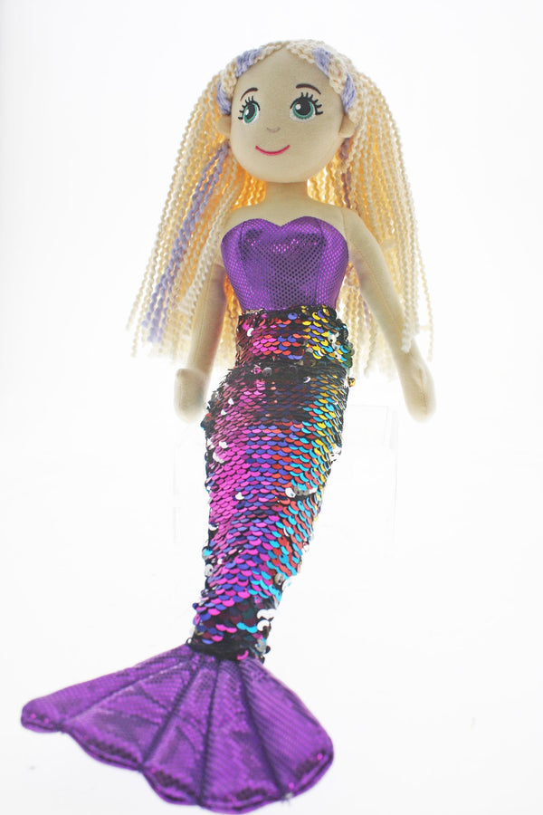 COTTON CANDY 45CM GABRIELLA F-S PURPLE RAIN MERMAID