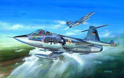 ACADEMY 12443 F-104G STARFIGHTER 1:72 PLASTIC MODEL PLANE KIT