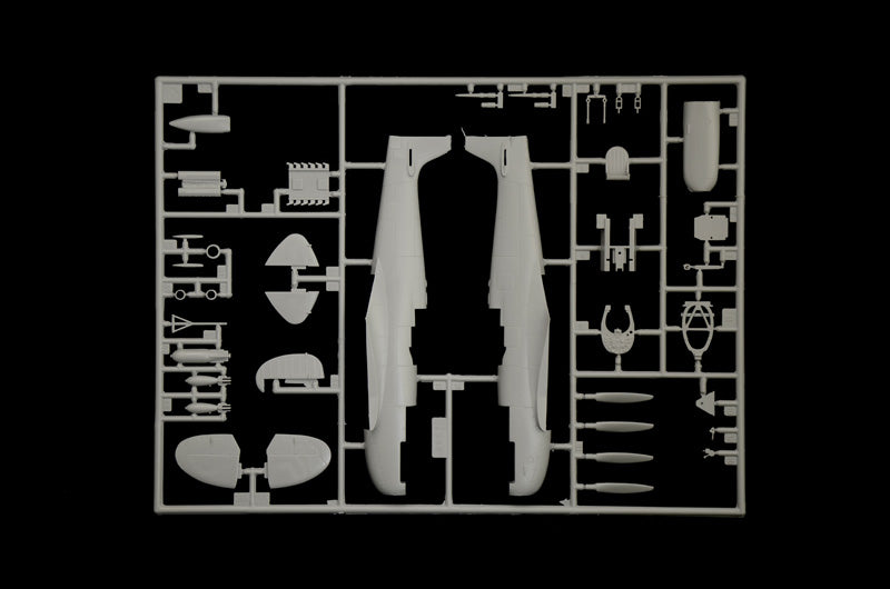 ITALERI 2804 SPITFIRE MK. IX 1/48 SCALE PLASTIC MODEL KIT
