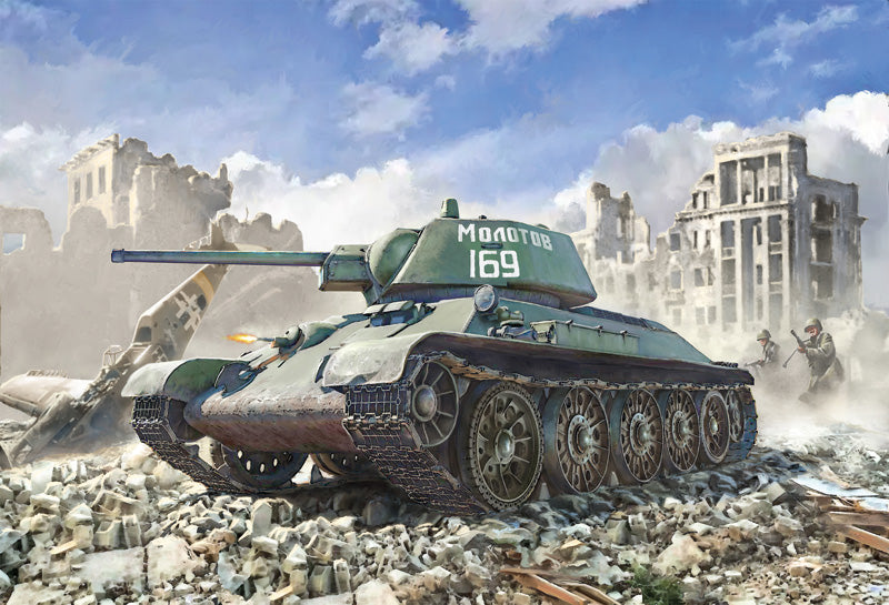 ITALERI 6570 T-34/76 MODEL 1943 PREMIUM EDITION 1/35 SCALE TANK PLASTIC MODEL KIT