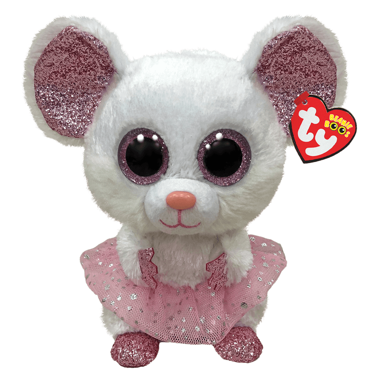 TY BEANIE BOOS NINA MOUSE WITH TUTU REGULAR