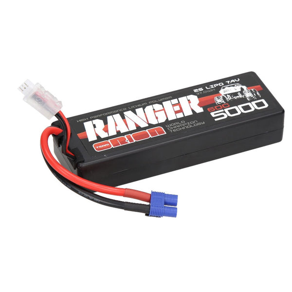 ORION ORI14314 2S 60C RANGER LIPO BATTERY 7.4V 5000MAH WTH EC3 CONNECTOR