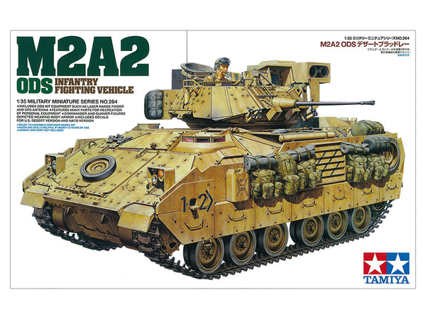 TAMIYA 35264 M2A2 ODS INFANTRY FIGHTING VEHICLE BRADLEY 1/35 SCALE PLASTIC MODEL KIT