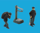 PECO 5029 MODEL SCENE COALMAN AND SCALES 00 OR HO GAUGE