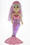 COTTON CANDY 45CM CANDY F-S PINK AND BLUE MERMAID