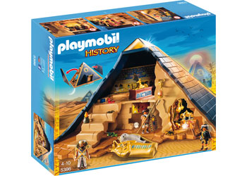 PLAYMOBIL 5386 HISTORY PHARAOHS PYRAMID