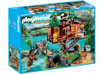 PLAYMOBIL 5557 WILD LIFE ADVENTURE TREE HOUSE