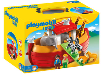 PLAYMOBIL 1.2.3  6765 MY TAKE ALONG NOAHS ARK