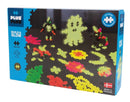 PLUS PLUS BUILD AND GLOW 360PC GLOW IN THE DARK CREATIVE CONSTRUCTION BLOCKS