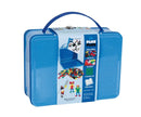 PLUS PLUS METAL SUITCASE BLUE - BASIC 600PC CREATIVE CONSTRUCTION BLOCKS