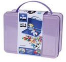 PLUS PLUS METAL SUITCASE PURPLE - PASTEL 600PC CREATIVE CONSTRUCTION BLOCKS