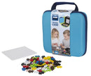 PLUS PLUS TRAVEL CASE BLUE 100PC CREATIVE CONSTRUCTION BLOCKS