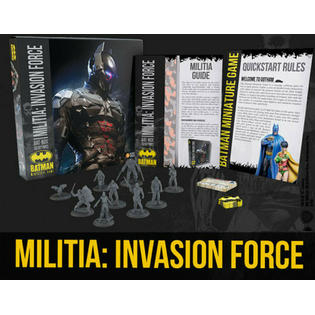 KNIGHT MODELS BATBOX004 MILITIA INVASION FORCE BATMAN MINIATURE GAME