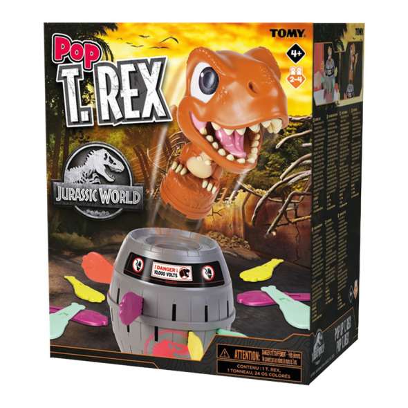 TOMY POP UP T-REX GAME