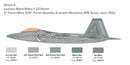 ITALERI 2822 F-22A RAPTOR 1/48 SCALE PLASTIC MODEL KIT