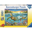 RAVENSBURGER 129423 SWIM WITH SEA TURTLES 100XXL PC JIGSAW PUZZLE