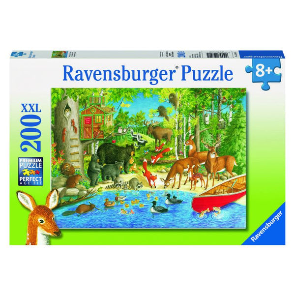 RAVENSBURGER 127405 WOODLAND FRIENDS 200PC XXL JIGSAW