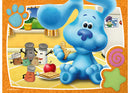 RAVENSBURGER 031290 BLUES CLUES & YOU -  4 IN A BOX - WE LOVE A BLUES CLUES DAY 12 - 16 - 20 - 24PC JIGSAW PUZZLES