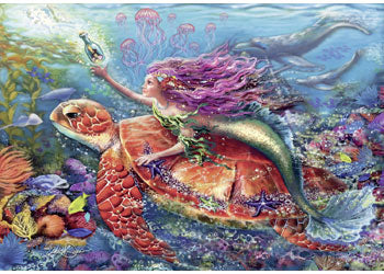 RAVENSBURGER 078349 MERMAID ADVENTURES 2x24PC JIGSAW PUZZLE