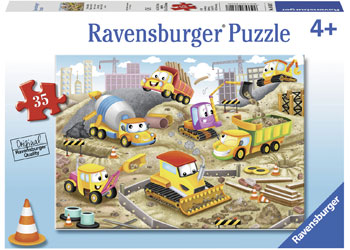 RAVENSBURGER 086207 RAISE THE ROOF 35PC JIGSAW PUZZLE