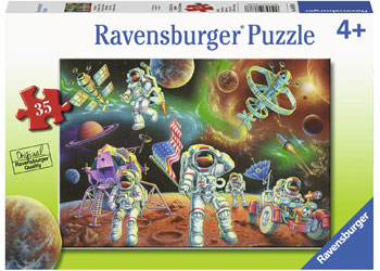 RAVENSBURGER 086788 MOON LANDING 35PC JIGSAW PUZZLE