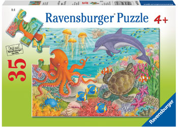 RAVENSBURGER 087808 OCEAN FRIENDS 35PC JIGSAW PUZZLE