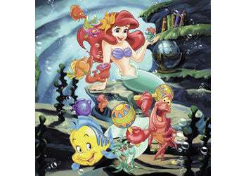 RAVENSBURGER 093397 DISNEY SNOW WHITE CINDERELLA AND ARIEL 3X49PC JIGSAW PUZZLE