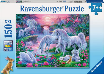 RAVENSBURGER 100217 UNICORNS IN THE SUNSET GLOW 150XXL PC JIGSAW PUZZLE