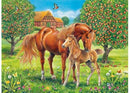 RAVENSBURGER 105779 HORSES IN THE FIELD 100PC XXL JIGSAW PUZZLE