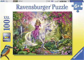 RAVENSBURGER 106417 MAGICAL RIDE 100PC XXL JIGSAW PUZZLE