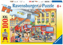 RAVENSBURGER 108220 FIRE DEPARTMENT 100PC XXL JIGSAW PUZZLE