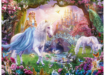 RAVENSBURGER 128877 MAGICAL UNICORN 100PC XXL JIGSAW PUZZLE