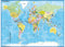 RAVENSBURGER 128907 MAP OF THE WORLD 200PC XXL JIGSAW PUZZLE