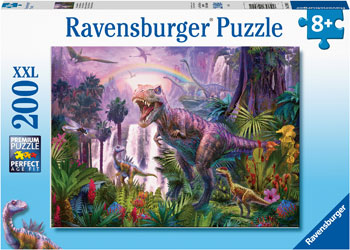 RAVENSBURGER 128921 KING OF THE DINOSAURS 200XXL PC JIGSAW PUZZLE