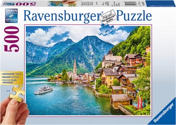 RAVENSBURGER 136872 HALLSTATT AUSTRIA 500PC JIGSAW PUZZLE