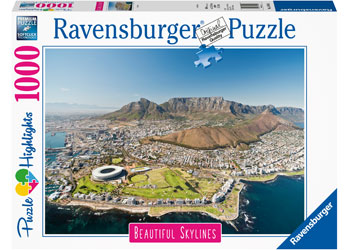 RAVENSBURGER 140848 BEAUTIFUL SKYLINES - CAPE TOWN 1000PC JIGSAW PUZZLE