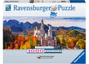 RAVENSBURGER 151615 DEUTSCHLAND COLLECTION - NEUSCHWANSTEIN CASTLE BAVARIA 1000PC PANORAMA JIGSAW PUZZLE