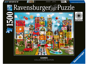 RAVENSBURGER 171910 EAMES COLLECTORS EDITION EAMES HOUSE OF CARDS FANTASY 1500PC JIGSAW PUZZLE