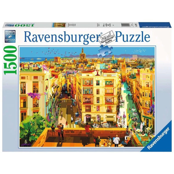 RAVENSBURGER 171927 DINING IN VALENCIA 1500PC JIGSAW PUZZLE